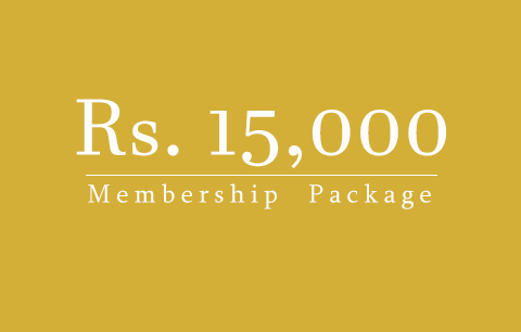 membership package 15,000 PKR